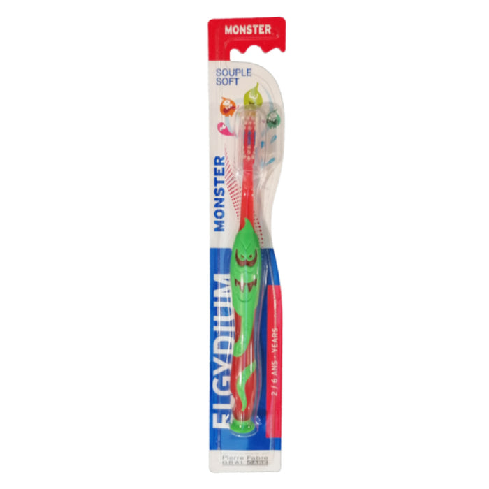 Elgydium Escova Dentes Kids Monster 2-6 anos 1 unid.