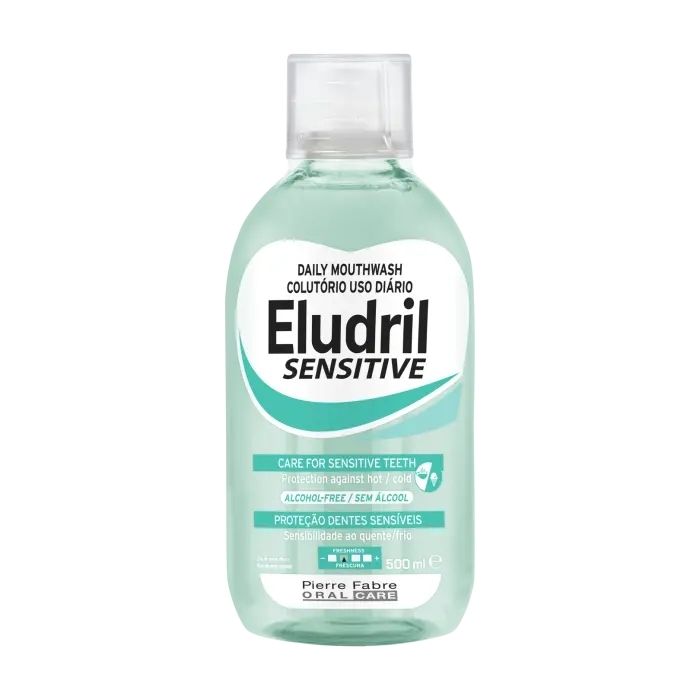 Eludril Sensitive Daily Mouthwash for Sensitive Teeth 500ml