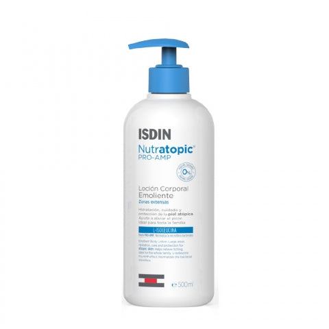 Isdin Nutratopic Pro-AMP Emollient Lotion for Atopic Skin 400 ml