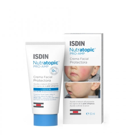 Isdin Nutratopic Pro-AMP Creme Facial Pele Atópica 50 ml