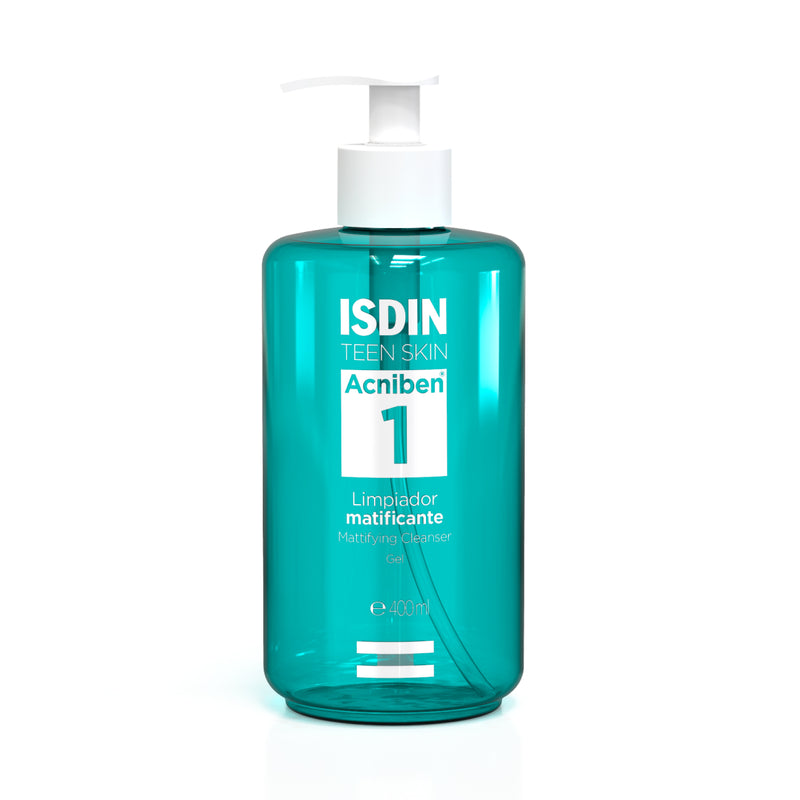 Isdin Teen Skin Acniben Mattifying Cleansing Gel Face/Body 400ml