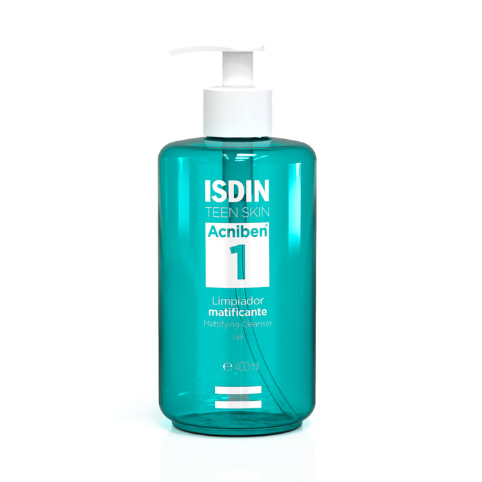 Isdin Teen Skin Acniben Gel Limpeza Matificante Rosto/Corpo 400ml