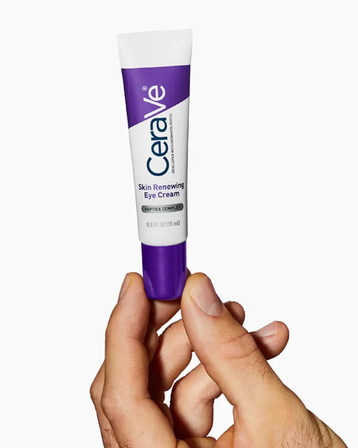 CeraVe Skin Renewing Creme Contorno Olhos Anti-Idade Papos Olheiras 15ml