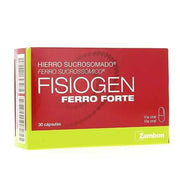Fisiogen Ferro Forte 30mg Cápsulas x30