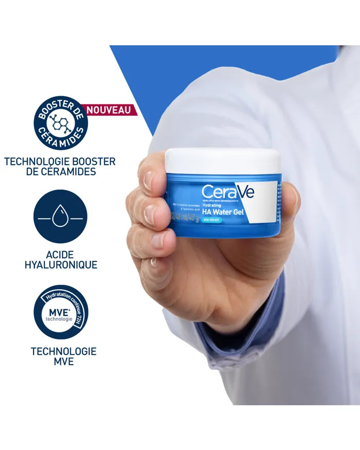 CeraVe Hydrating HA Water Gel Hidratante Ácido Hialurónico 48ml