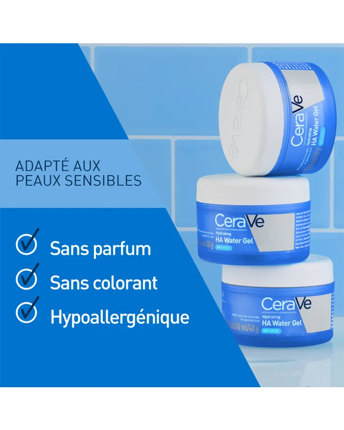 CeraVe Hydrating HA Water Gel Hidratante Ácido Hialurónico 48ml