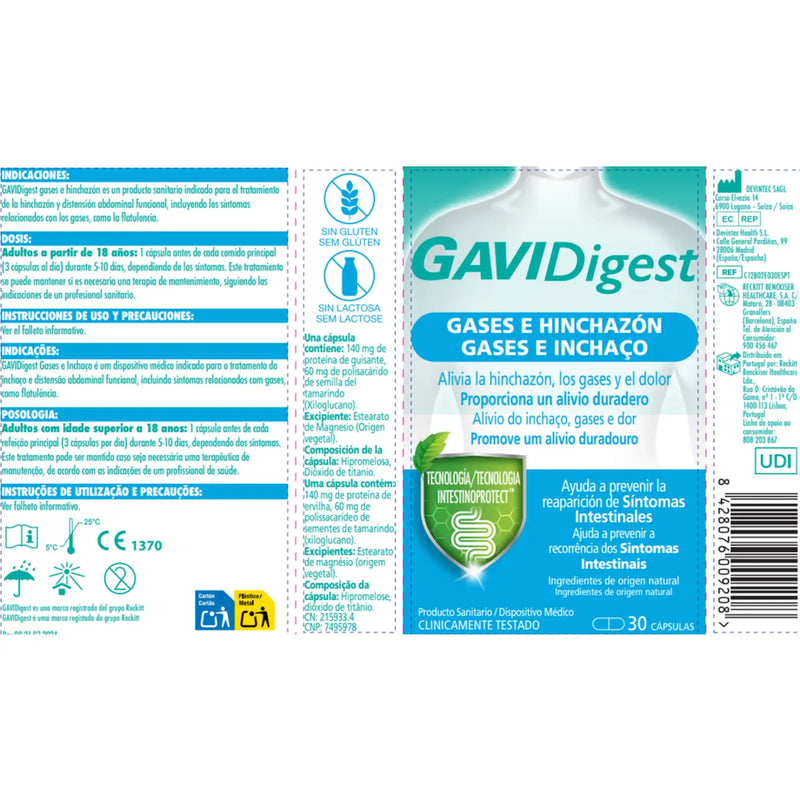 GaviDigest Gases Inchaço 30 cp.