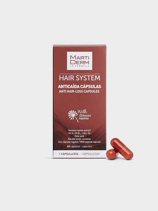 Martiderm Hair System Antiqueda 60 cáps.
