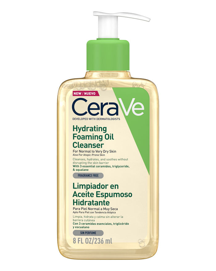 CeraVe Óleo-Espuma de Limpeza Hidratante