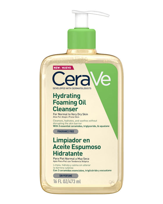 CeraVe Óleo-Espuma de Limpeza Hidratante