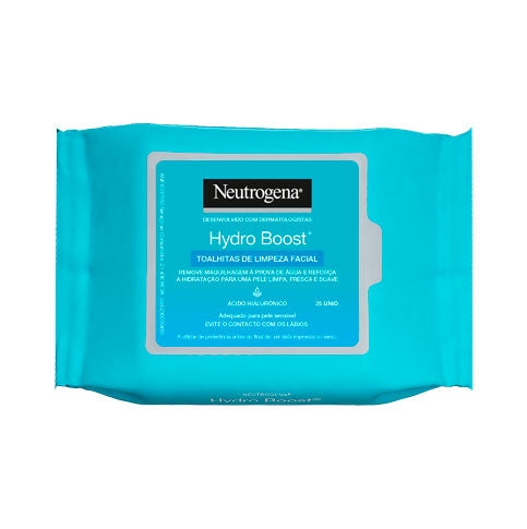 Neutrogena Hydro Boost Toalhitas Limpeza 2x25 Unid.
