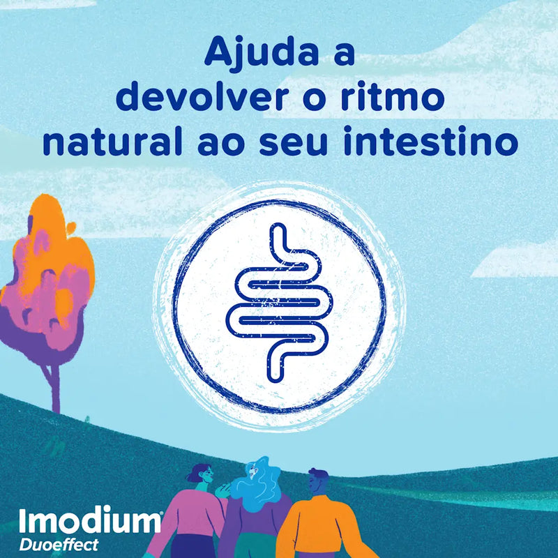 Imodium Duoeffect 2mg + 125mg 12 comp.