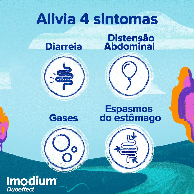 Imodium Duoeffect 2mg + 125mg 12 comp.