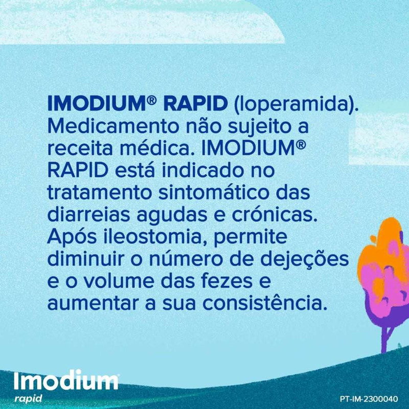 Imodium Rapid 10 comp. orodispersíveis