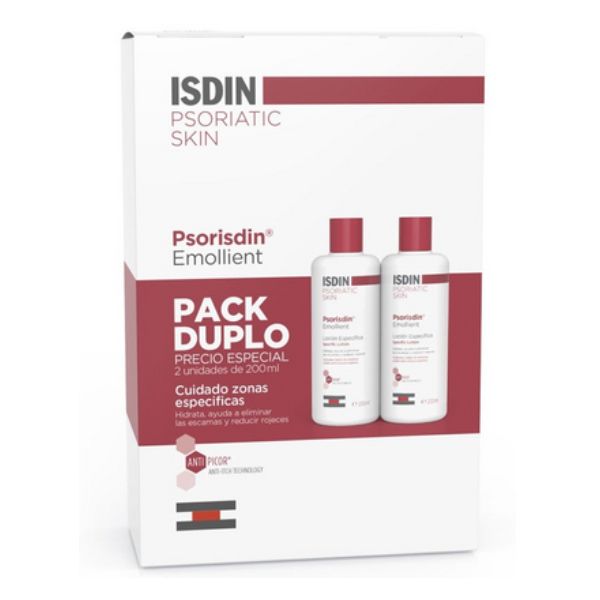 Isdin Psorisdin Loção Emoliente Diária Duo 2x200 ml