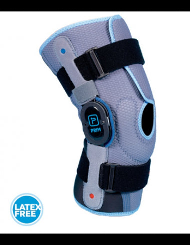 Prim AIRTEX Short Semi-Open Knee Brace with Stabilizers + ROM Adjustment T150