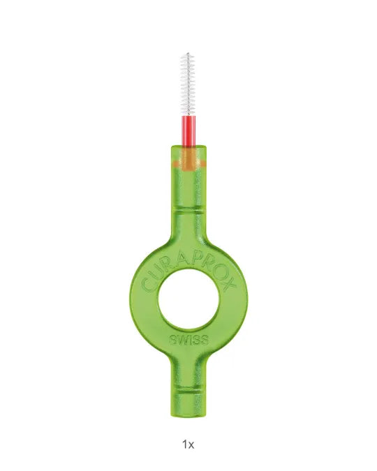 Curaprox Kit Viagem Azul Happiness Escova + Pasta + Escovilhão