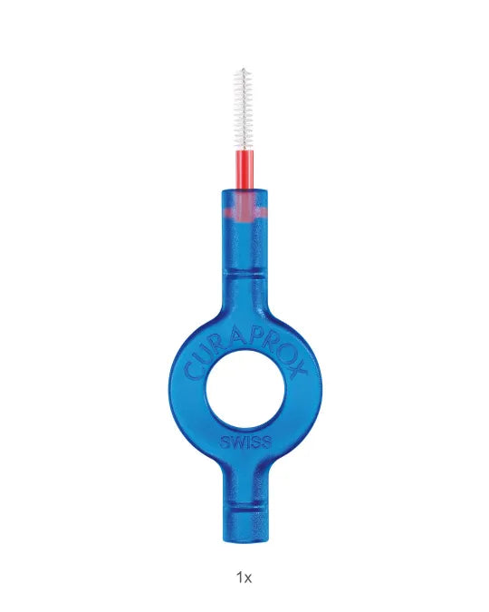 Curaprox Kit Viagem Rosa Claro Challenger Escova + Pasta + Escovilhão