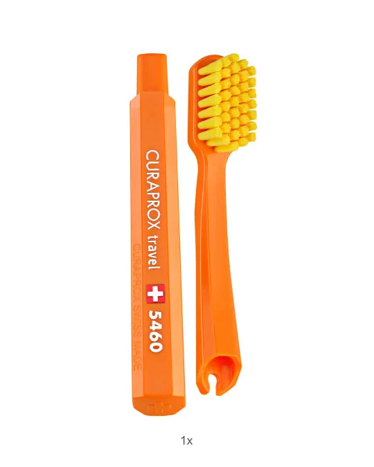 Curaprox Kit Viagem Verde Candy Lover Escova + Pasta + Escovilhão