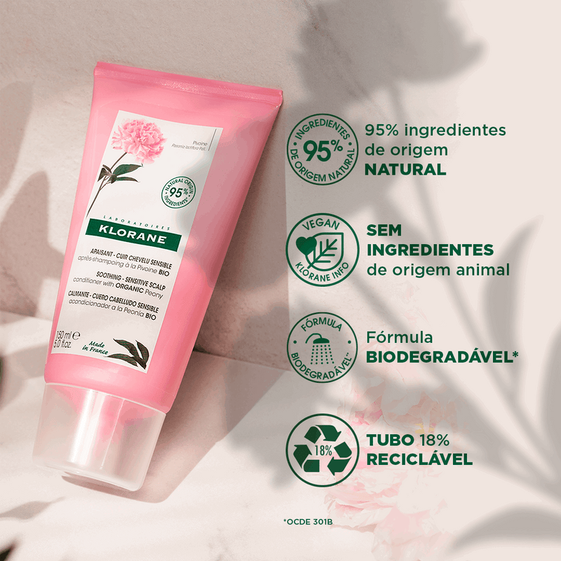 Klorane Peónia BIO Condicionador