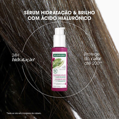 Klorane Figo da Índia Sérum Brilho e Hidratação c/ Ácido Hialurónico 100ml