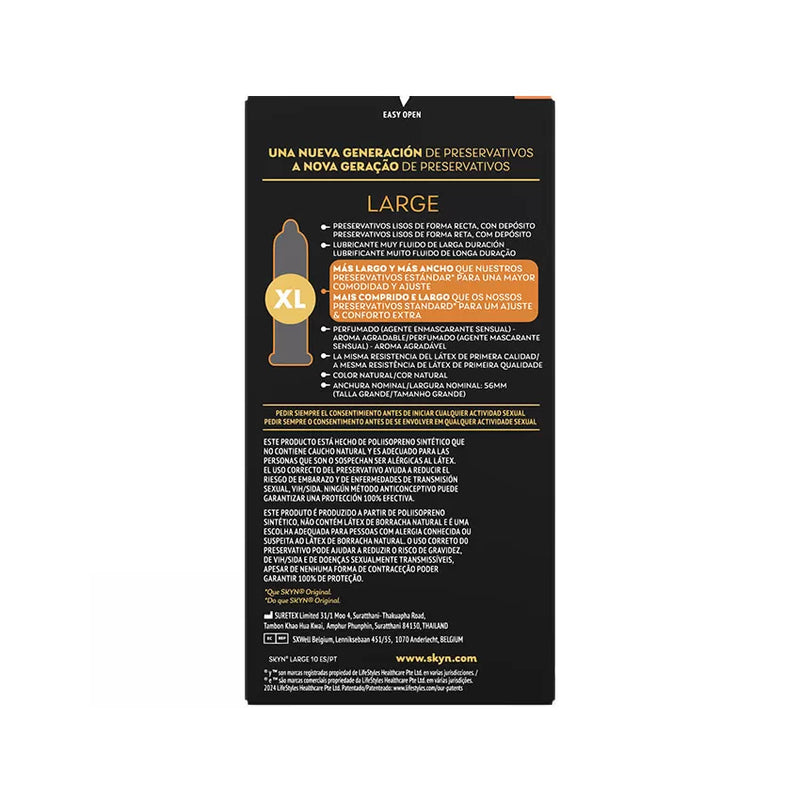 Skyn Condoms Large x10