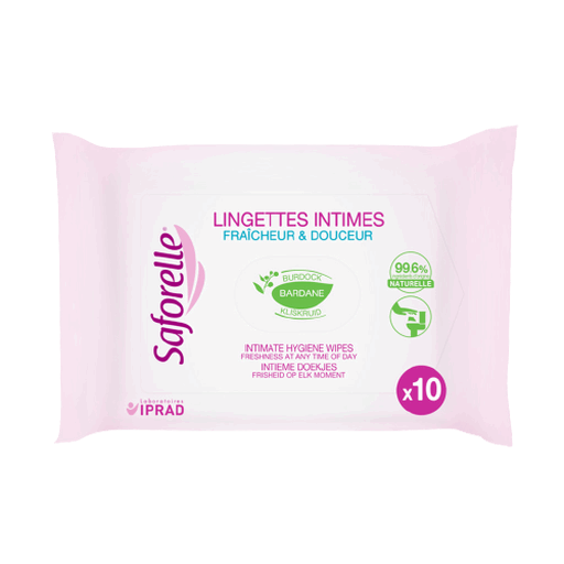 Saforelle Toalhetes Íntimos x10