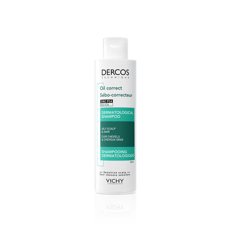 Vichy Dercos Sebo-Control Champô Tratamento Cabelo Oleoso 200 ml