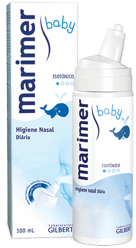 Marimer Baby Isotónico Água do Mar Higiene Nasal Diária 100ml