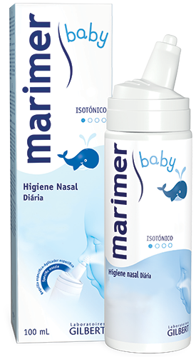 Marimer Baby Isotónico Água do Mar Higiene Nasal Diária 100ml