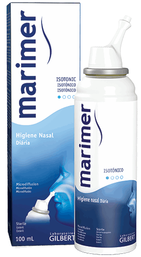 Marimer Isotónico Água do Mar Higiene Nasal Diária 100ml