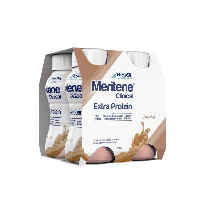 Nestlé Meritene Clinical Extra Protein Hyperproteic Hypercaloric Bottle 4x200ml