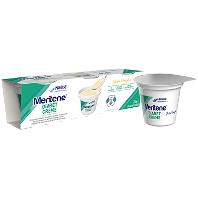 Nestlé Meritene Diabet Creme Dieta Diabéticos Hiper Copo 3x125gr.