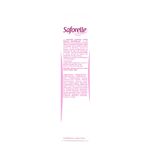 Saforelle Espuma Limpeza Ultra-Suave 250ml