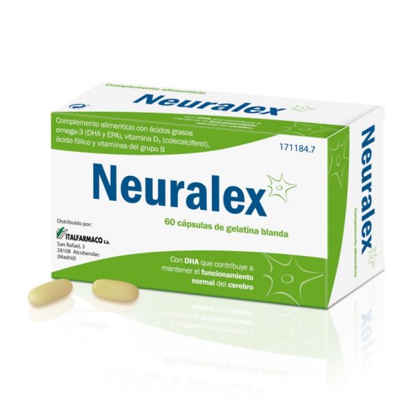 Neuralex Cápsulas Gelatina Mole x60