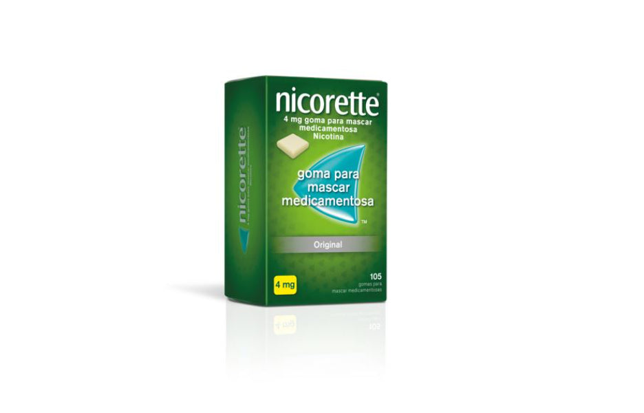 Nicorette 4 mg 105 Gomas Clássicas