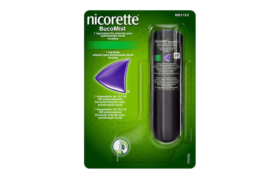 Nicorette Bucomist Mint Spray 13.2ml | Pharmacy 24 — Farmácia 24