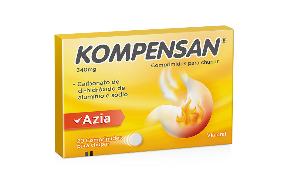 Kompensan Comprimidos Chupar