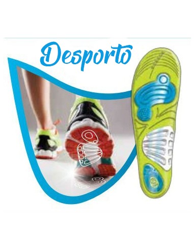 Prim COMFORGEL Palmilhas Desporto Homem 40-46 CGF0362