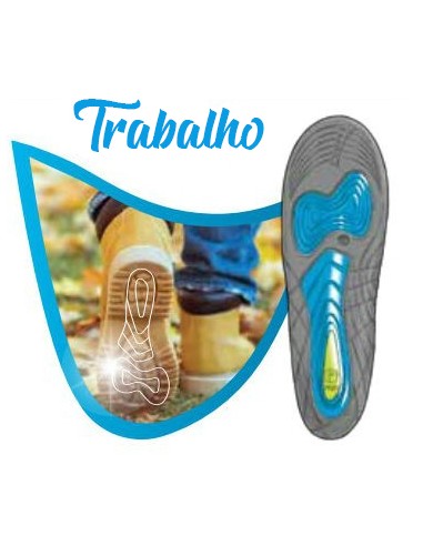 Prim COMFORGEL Palmilhas Trabalho Mulher 35-41 CGF0365