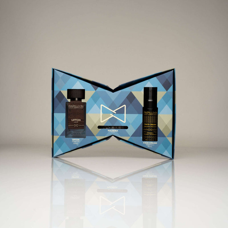 Papillon Coffret Homem Oxford Perfume Upton 50ml + Creme Rosto Vit.C 50ml