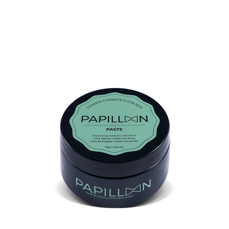 Papillon Paste Cera Fixação Média c/Brilho 75gr.