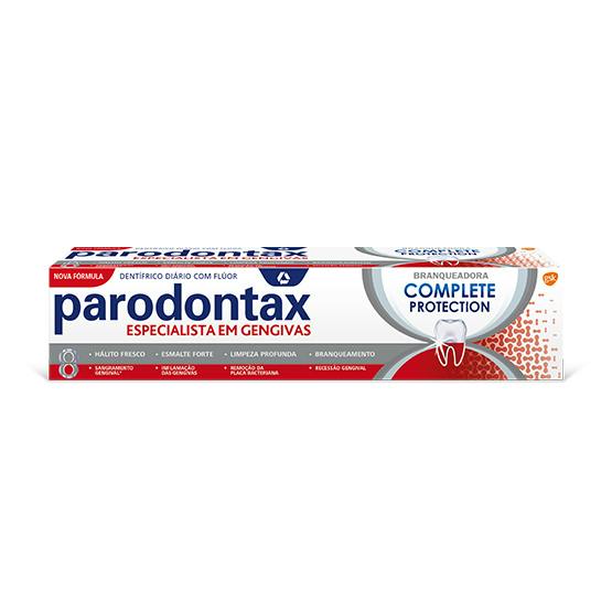 Parodontax Pasta Dentes Complete Protection Branqueadora 75ml