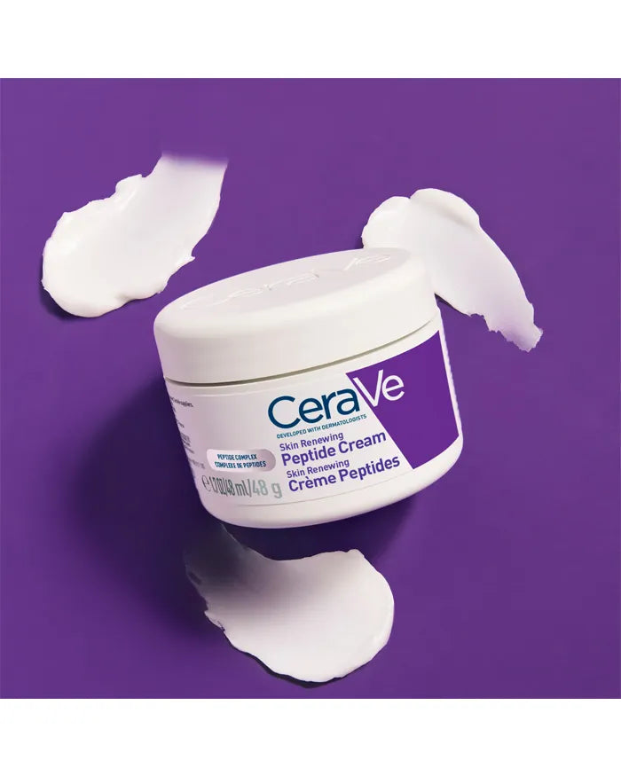 CeraVe Skin Renewing Creme Péptidos Anti-Idade Firmeza 48g