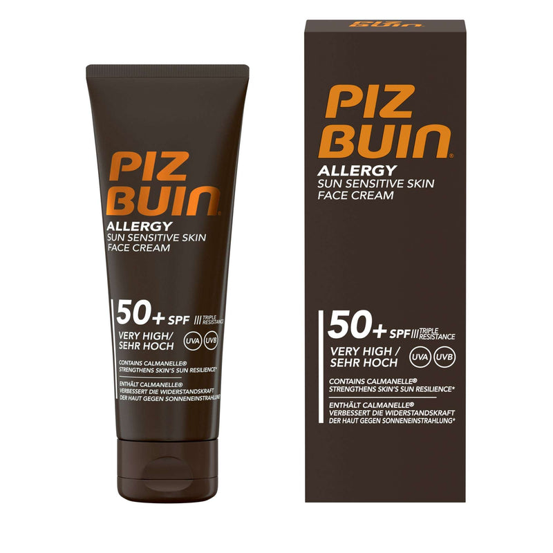 Piz Buin Creme Facial Pele Sensível FPS50+ 50ml