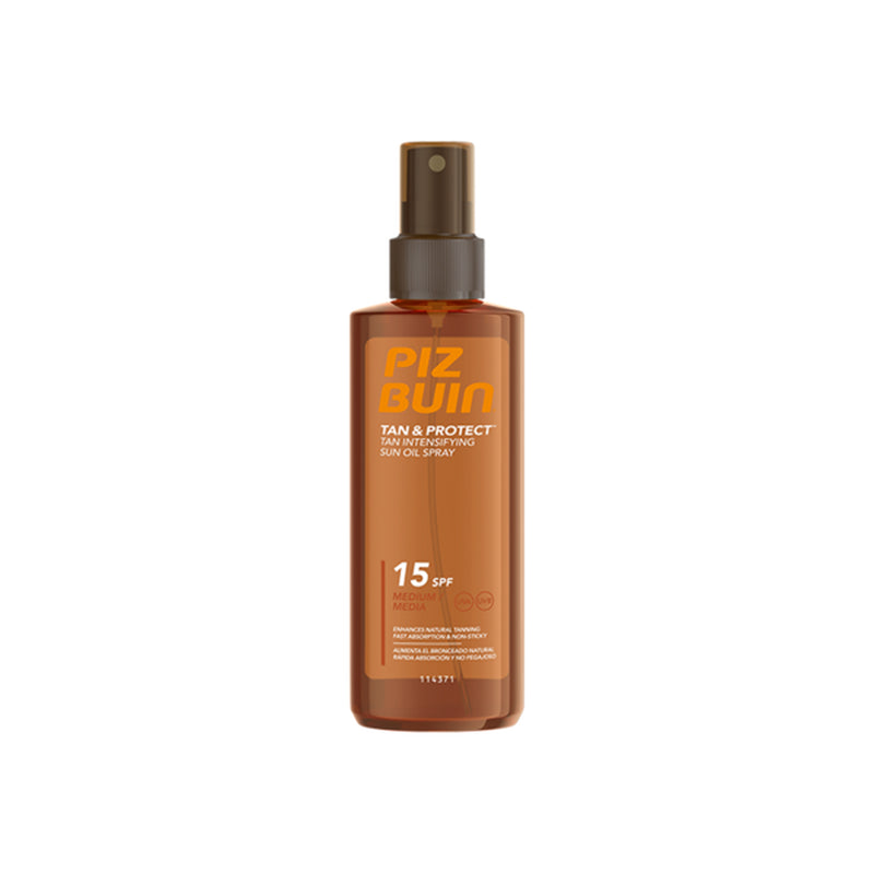 Piz Buin Tan & Protect Óleo Spray Acelerador Bronzeado FPS15 150ml