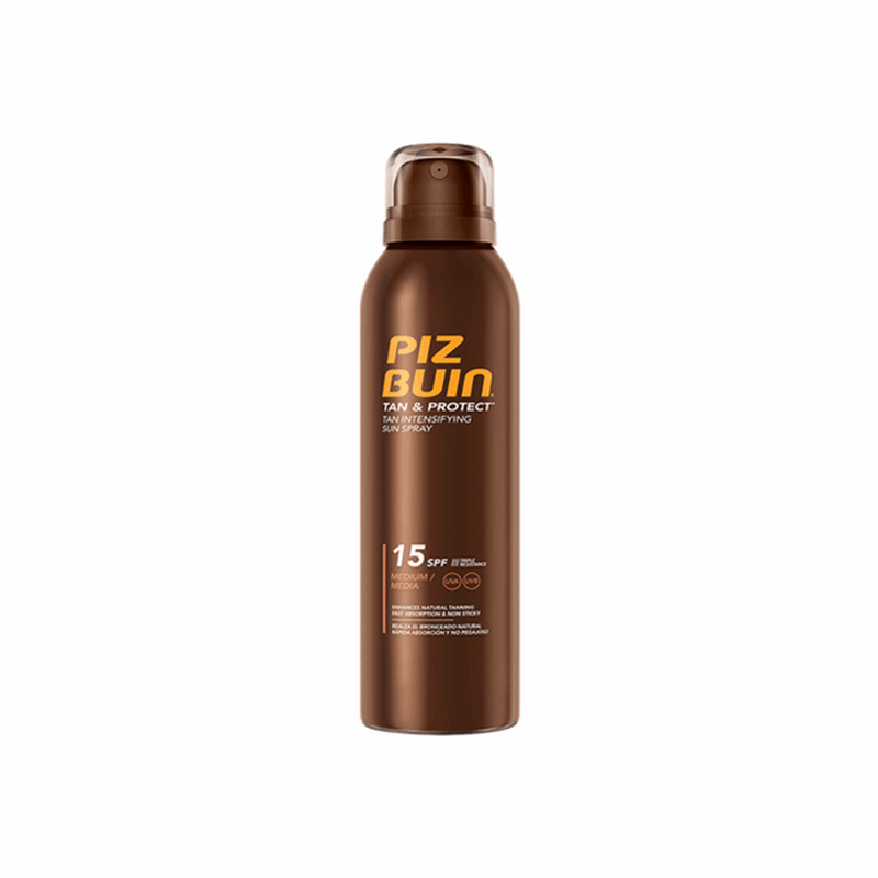 Piz Buin Tan & Protect Spray Intensificador Bronzeado FPS15 150ml