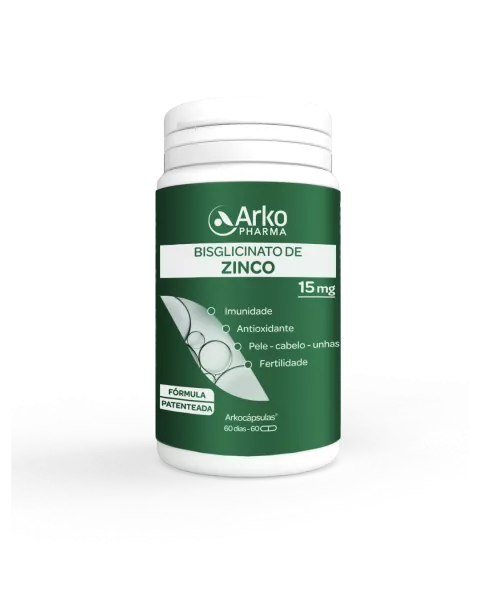 Arkopharma Arkocápsulas Bisglicinato Zinco 60cp.