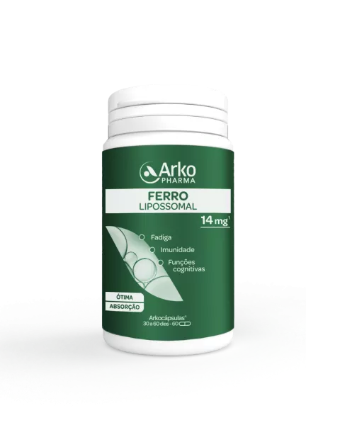 Arkopharma Arkocápsulas Ferro Lipossomal 60cp.