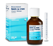 Ben-u-ron 40mg/ml Xarope 150ml